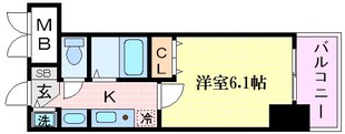 三ノ宮駅 徒歩5分 9階の物件間取画像